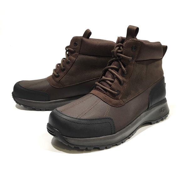 UGG Emmett Duck Boots -Waterproof Snow Boots -Stout Leather -US 10 -NEW - Picture 5 of 7